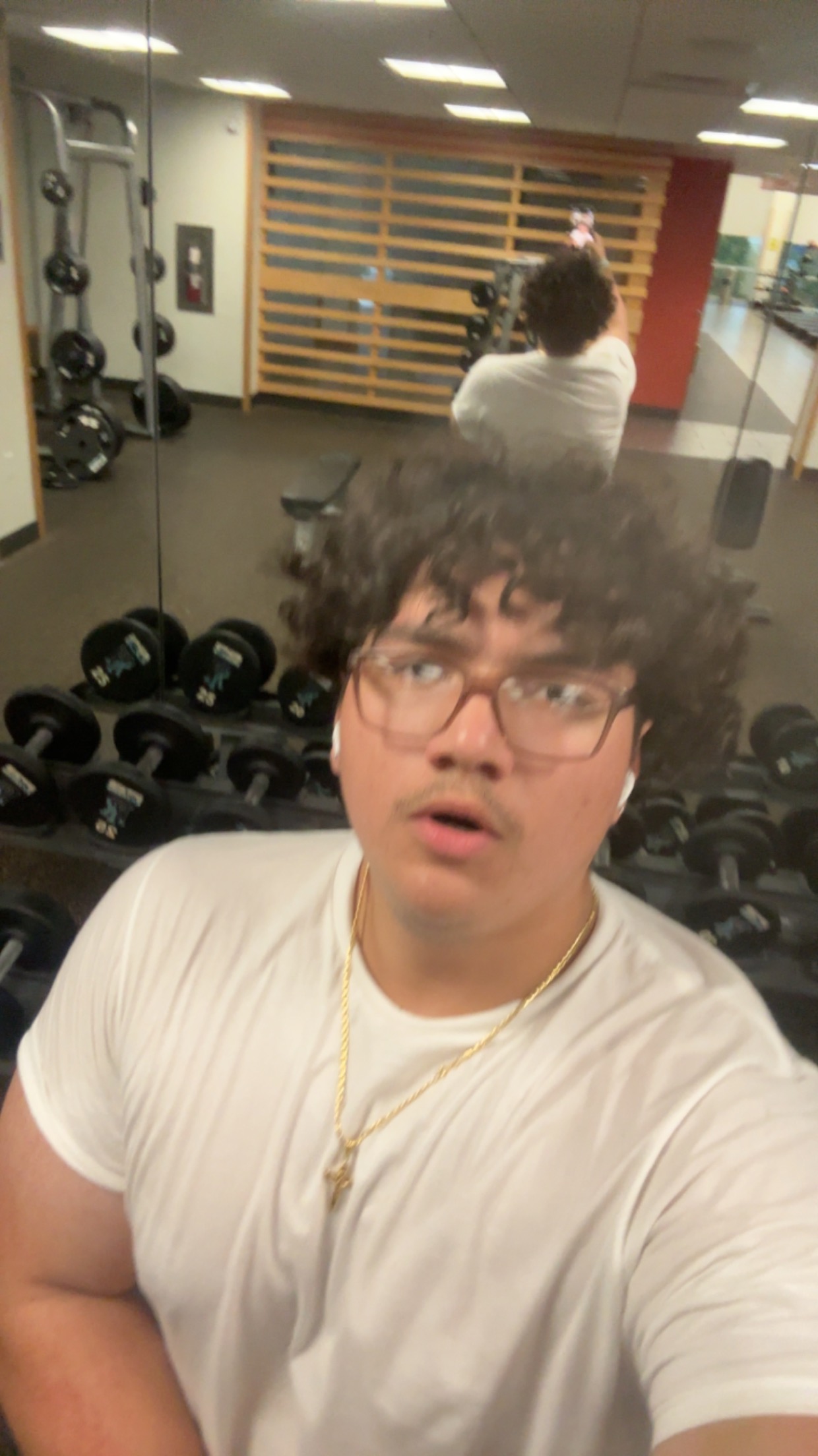 Selfie at the gym
