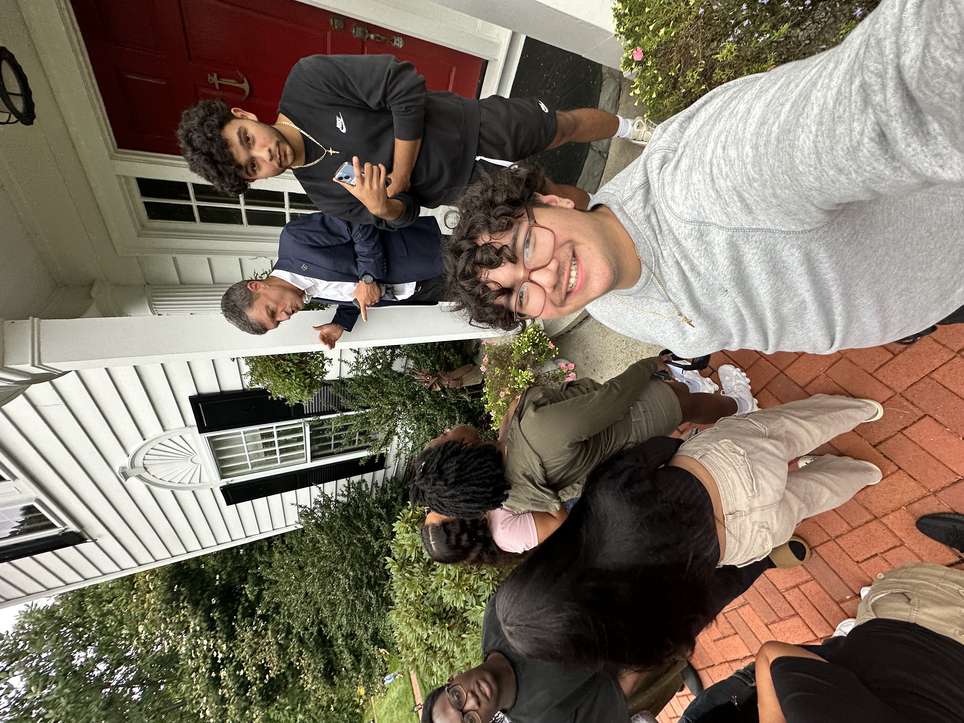 Selfie with presidant